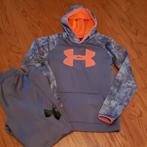 Youth Under Armor active wear set